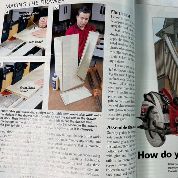 Handyman Woodworking Magazine Vol 15  Issue 82 No 3 May Jun  2007 u Backyard Par - Picture 7 of 9